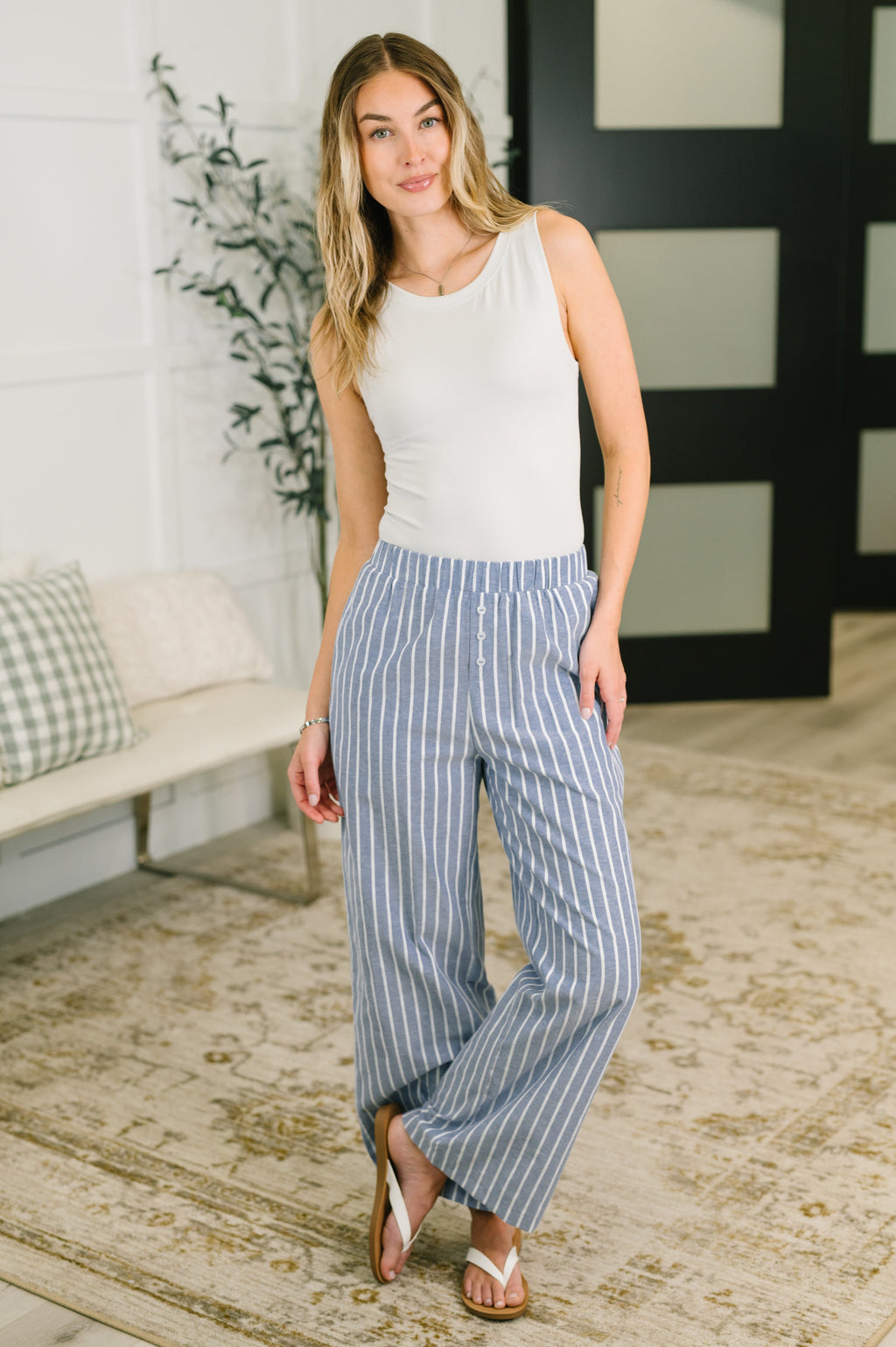 Right At Home Relaxed High Waisted Bottoms